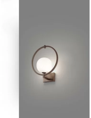 Rango 270.101 Metal lux lampada da parete moderna