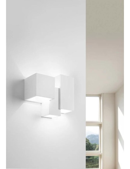 Sforzin Tecnico Heraea T205 applique in gesso moderna
