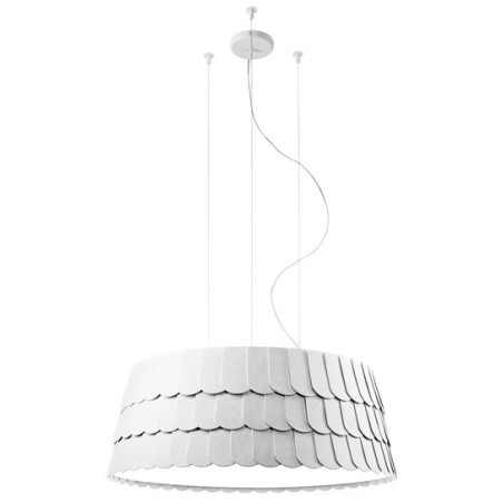 Lampada a sospensione Roofer verde chiaro