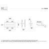 9010 2508B applique incasso minimal