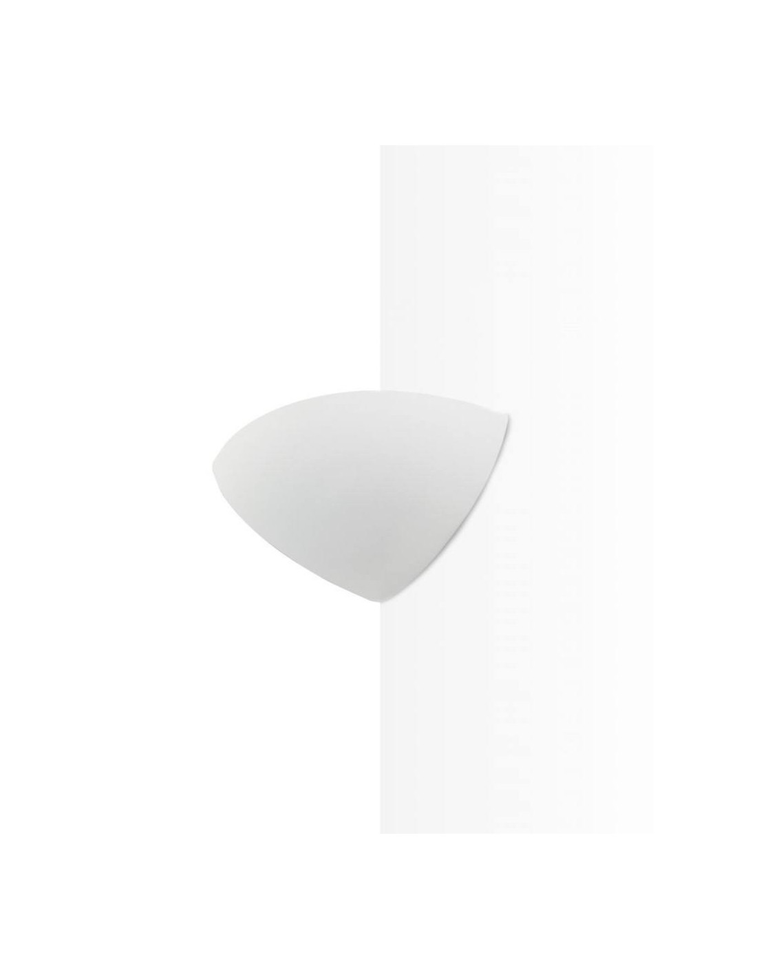 9010 7958 led applique angolare in ceramica verniciabile