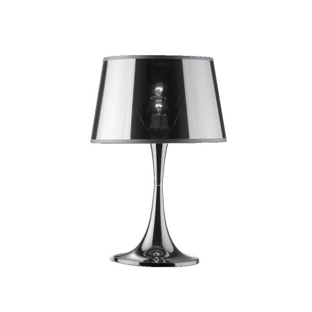 Ideal Lux London Cromo TL1 Big lampade da tavolo particolari, lampade x comodini, lampade da tavolo classiche