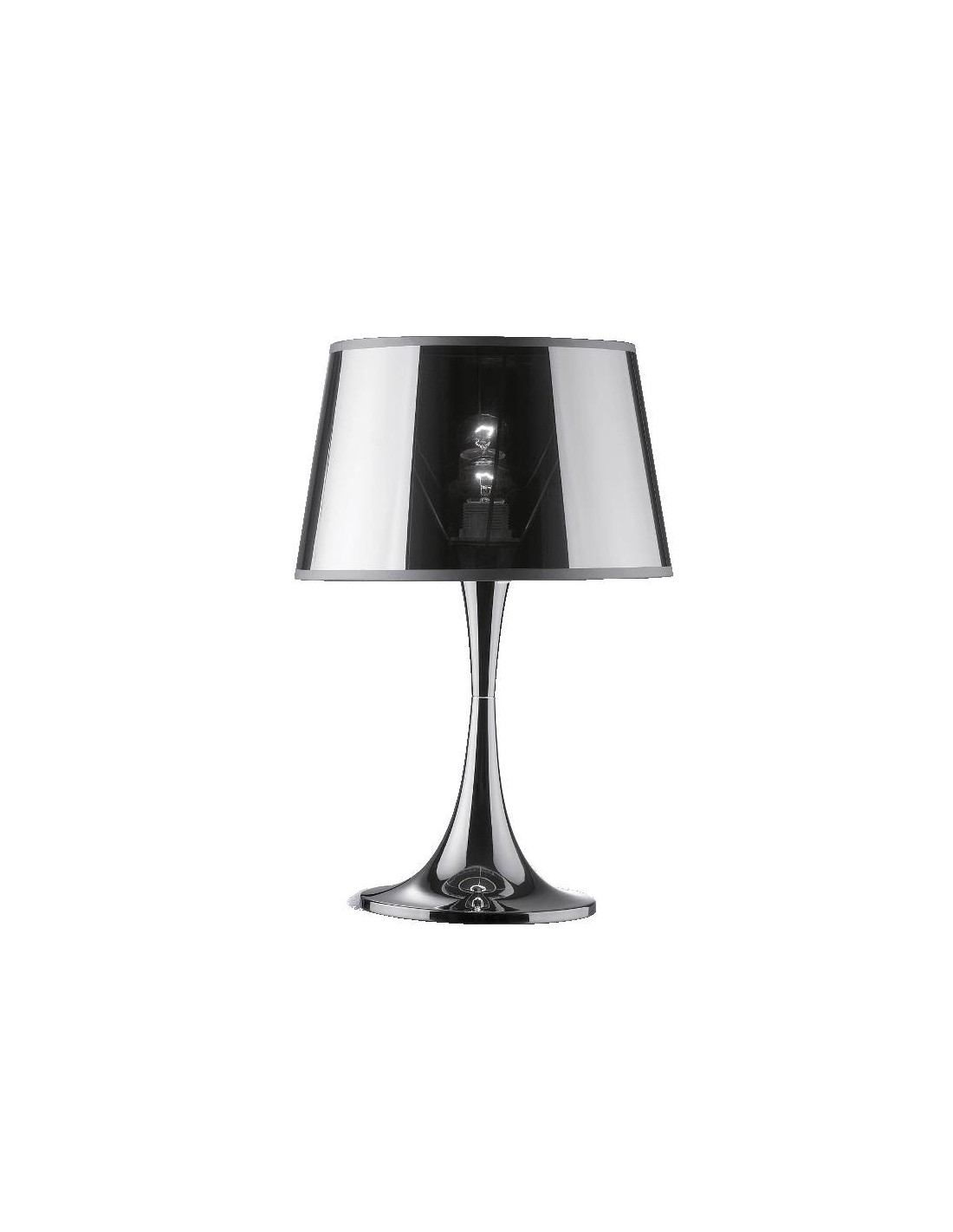 Ideal Lux London Cromo TL1 Big lampade da tavolo particolari, lampade x comodini, lampade da tavolo classiche