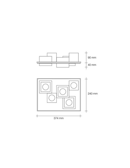 Sforzin Tecnico Heraea incasso T257 faretto incasso per cartongesso