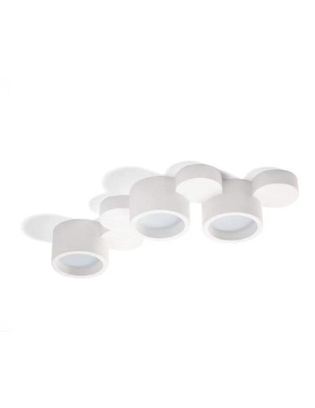 Sforzin Tecnico Chio T262 plafoniera moderna in gesso