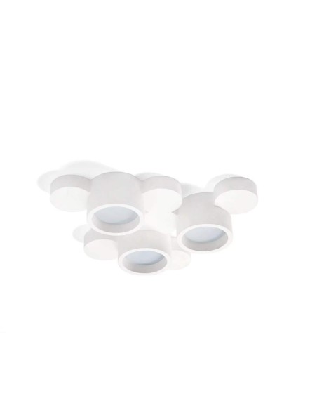 Sforzin Tecnico Chio T263 plafoniera moderna in gesso