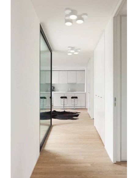 Sforzin Tecnico Chio T263 plafoniera moderna in gesso