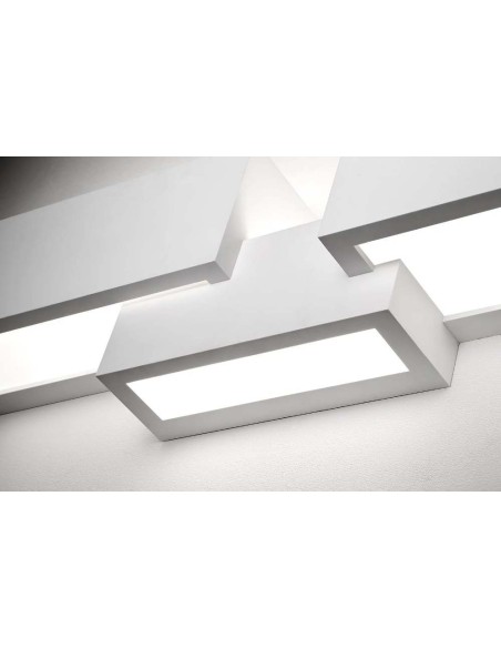 Sforzin Tecnico Paro T270 applique in gesso moderna