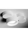 Sforzin Tecnico Chio T274 plafoniera moderna in gesso
