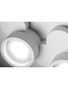 Sforzin Tecnico Chio T278 plafoniera moderna in gesso