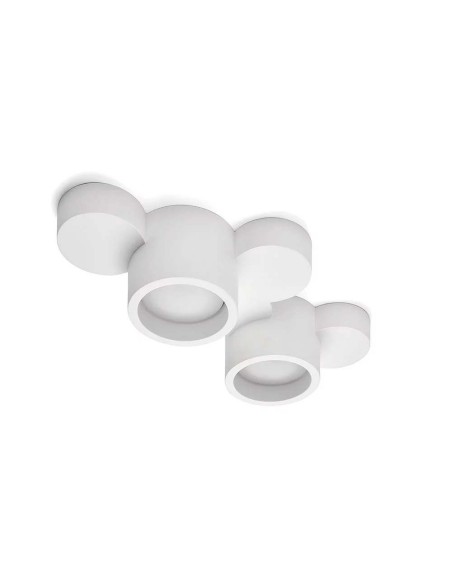Sforzin Tecnico Chio T278 plafoniera moderna in gesso