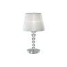 Ideal Lux Pegaso TL1 Big : lampes de table, lampes de table élégantes pour le salon, grande lampe de table, lampe de chevet