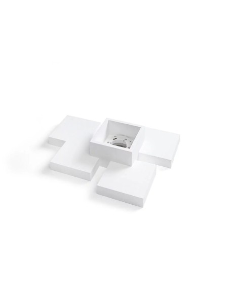 Sforzin Tecnico Side T291 plafoniera moderna in gesso