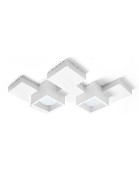 Sforzin Tecnico Side T292 plafoniera moderna in gesso