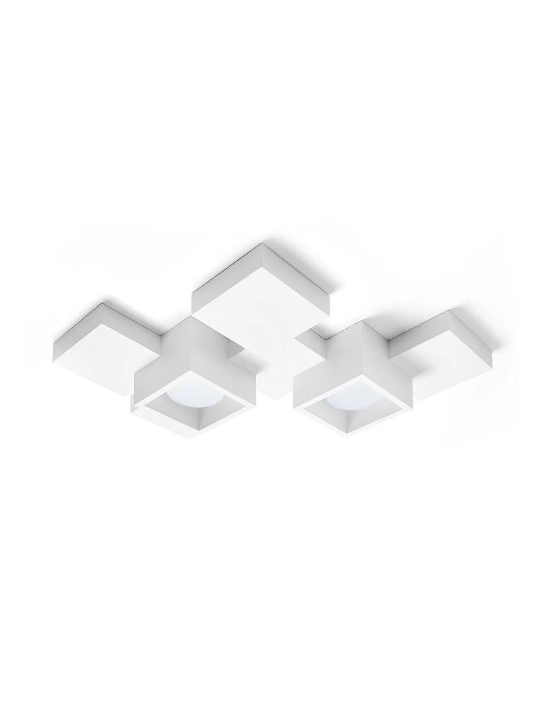 Sforzin Tecnico Side T292 plafoniera moderna in gesso