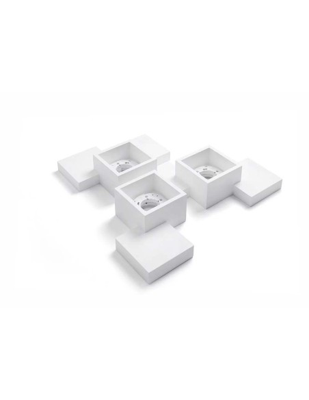 Sforzin Tecnico Side T293 plafoniera moderna in gesso