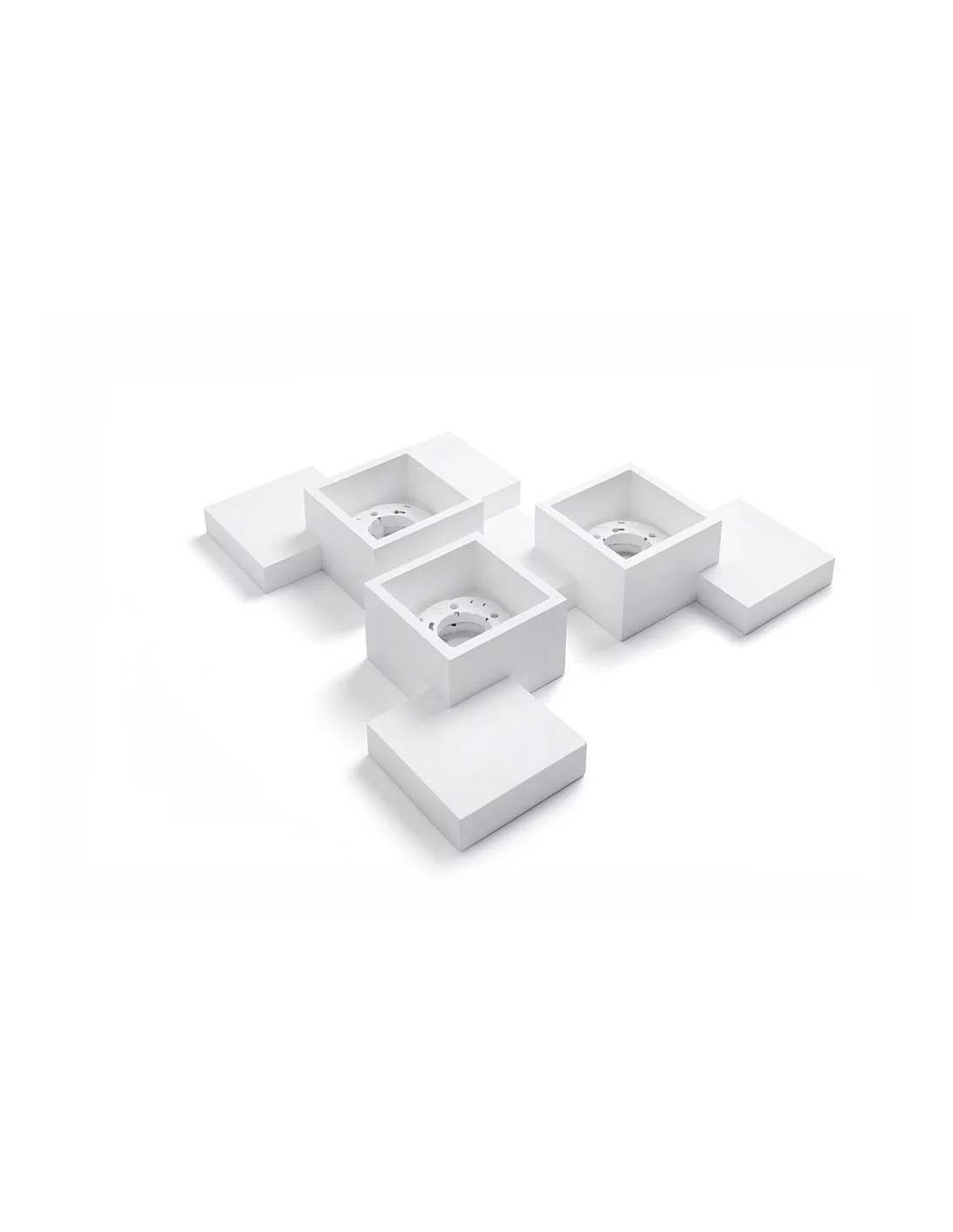 Sforzin Tecnico Side T293 plafoniera moderna in gesso