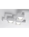 Sforzin Tecnico Side T293 plafoniera moderna in gesso