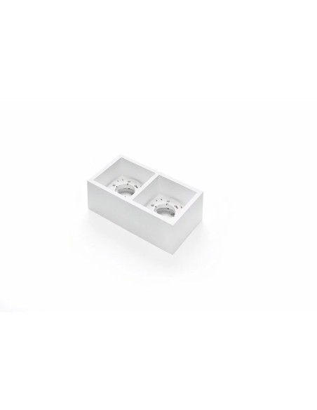 Sforzin Tecnico Mylasa T295 plafoniera moderna in gesso a due luci