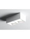 Sforzin Tecnico Mylasa T295 plafoniera moderna in gesso a due luci