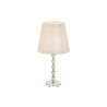 Ideal Lux Queen TL1 Big lampada da tavolo classica in metallo dorato E27 60W