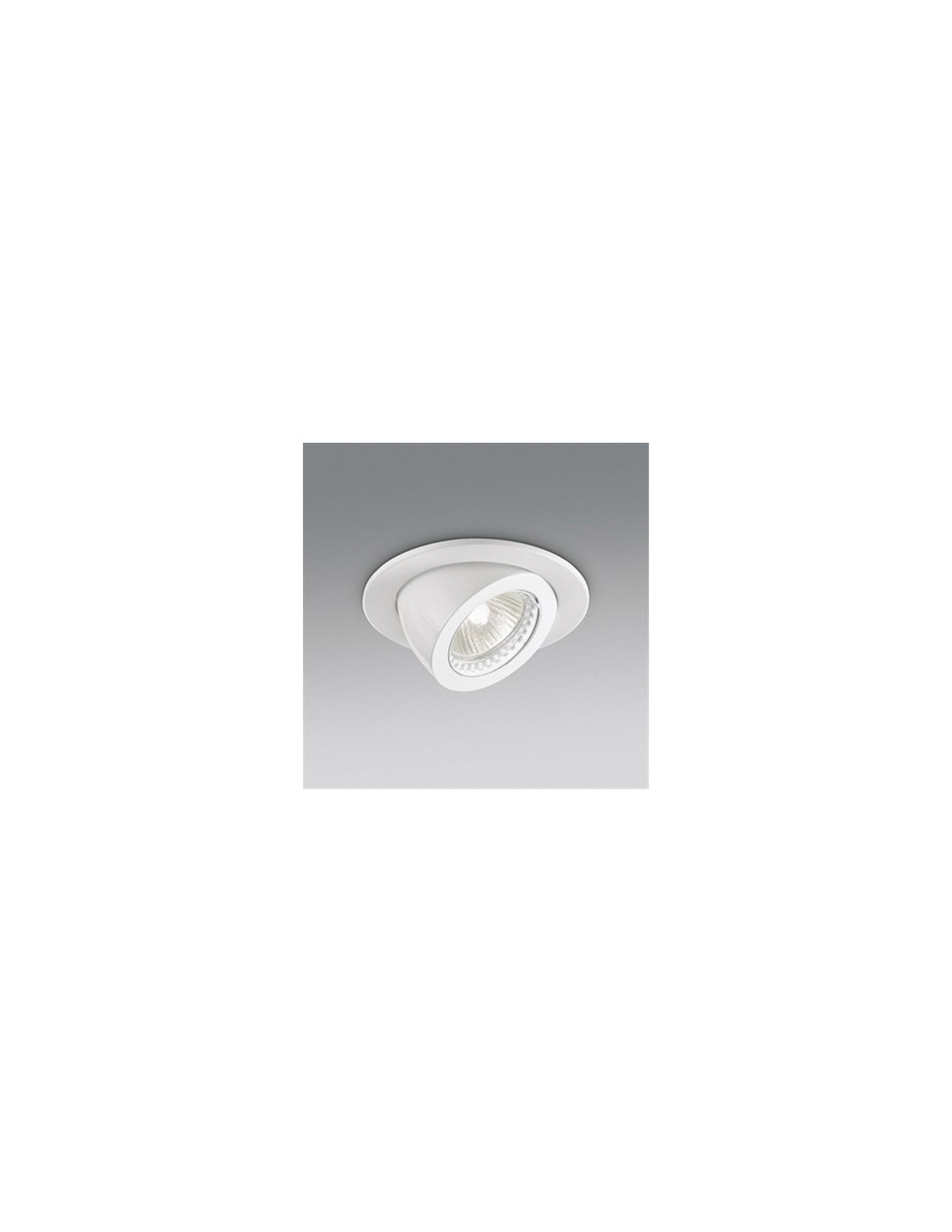 Rossini Pivot 5130 : spot orientable blanc, spot orientable GU10, spots orientables, spots encastrables orientables