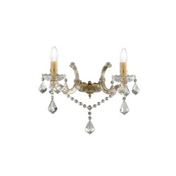 Ideal Lux Florian AP2 : applique murale classique