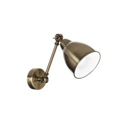 Ideal Lux Newton AP1 : applique murale classique en métal, E27, 60 W