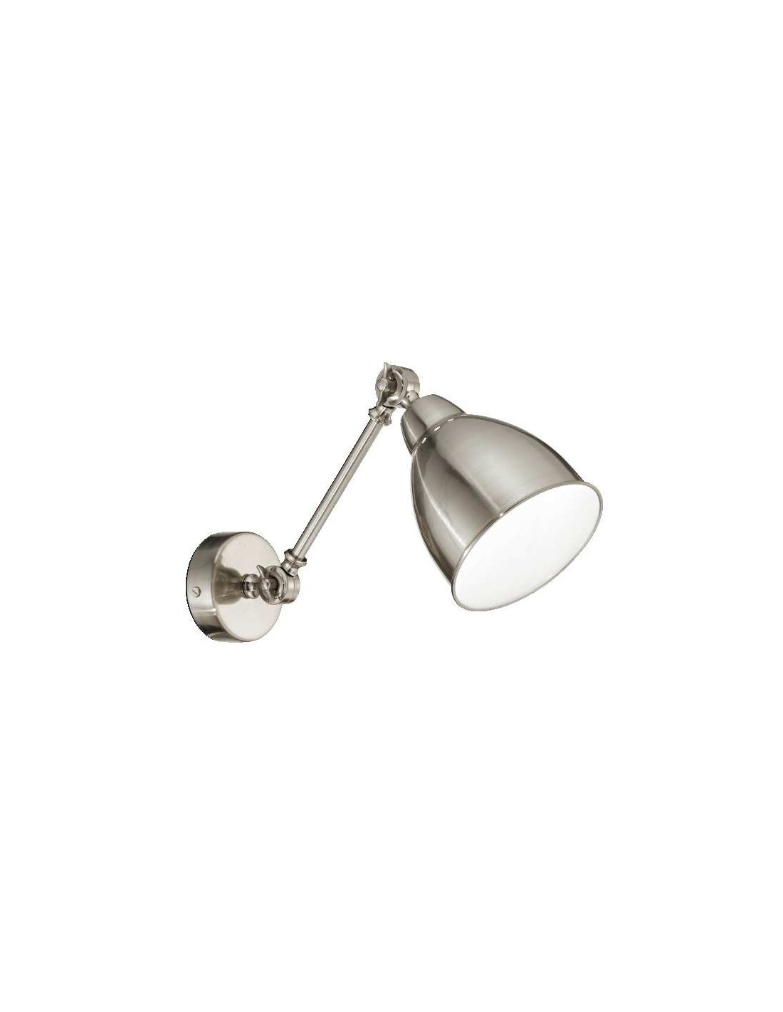 Ideal Lux Newton AP1 : applique murale classique en métal 