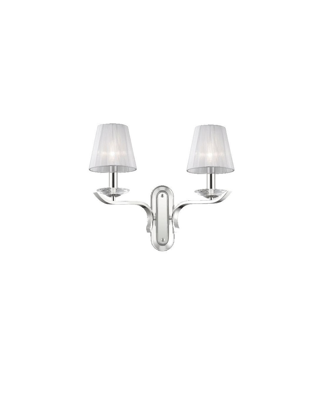 Ideal Lux Pegaso AP2 lampada da parete classica per corridoio E14 40W
