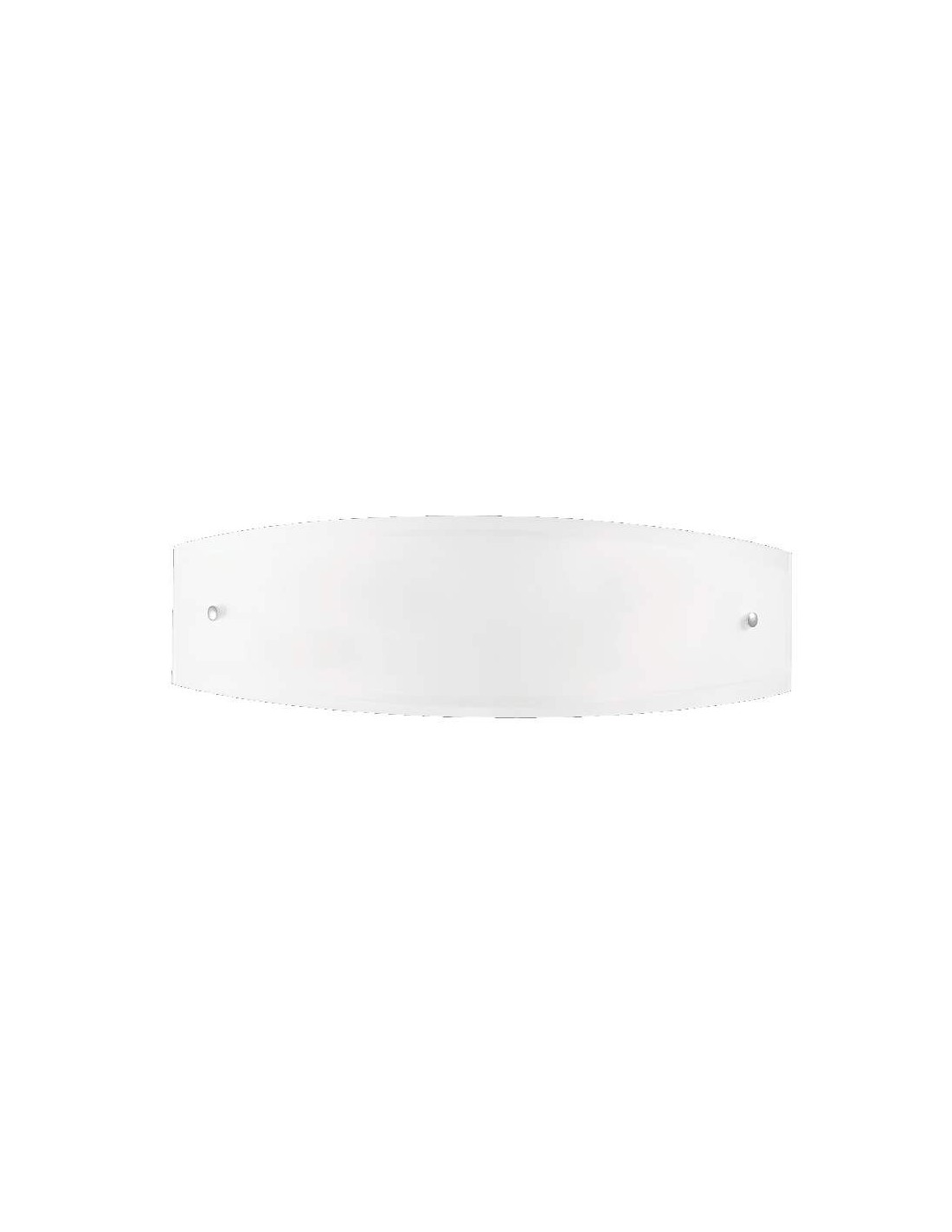 Ideal Lux Ali AP2 applique da parte moderna in vetro bianco acidato E27