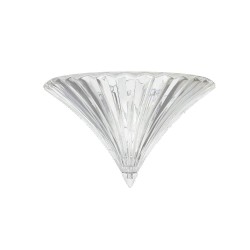 Ideal Lux Santa AP1 Big : applique murale classique en verre soufflé, E14, 40 W