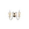 Applique classique Ideal Lux Strauss AP2, finition or rose, E14, 40 W