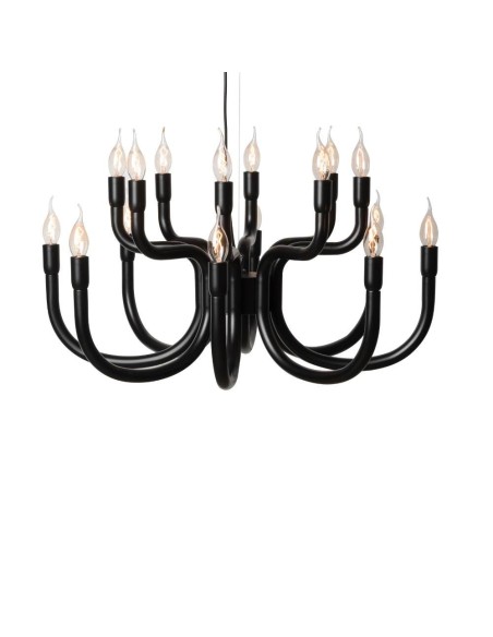 Karman Snoob SE610AN INT lampada a sospensione in alluminio laccato nero