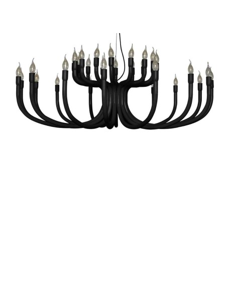 Karman Snoob SE609AN  INT lampada a sospensione in alluminio laccato nero