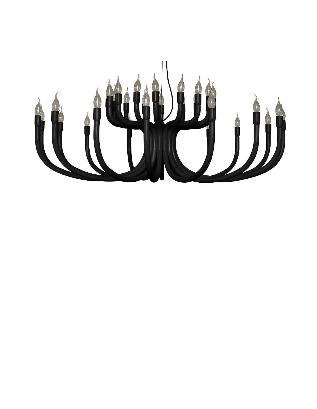 Karman Snoob SE609AN  INT lampada a sospensione in alluminio laccato nero