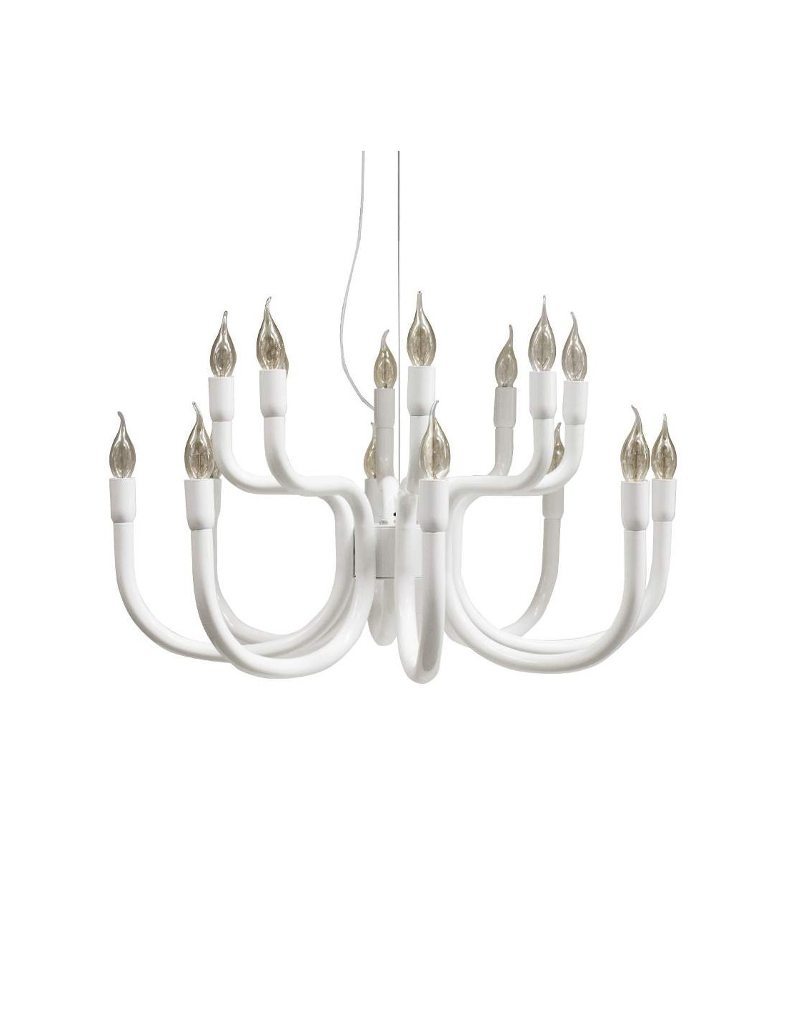Karman Snoob SE610AB INT lampada a sospensione in alluminio laccato bianco