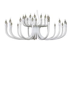 Karman Snoob SE609AB INT lampada a sospensione in alluminio laccato bianco