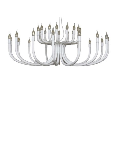 Karman Snoob SE609AB INT lampada a sospensione in alluminio laccato bianco