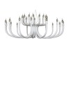 Karman Snoob SE609AB INT lampada a sospensione in alluminio laccato bianco