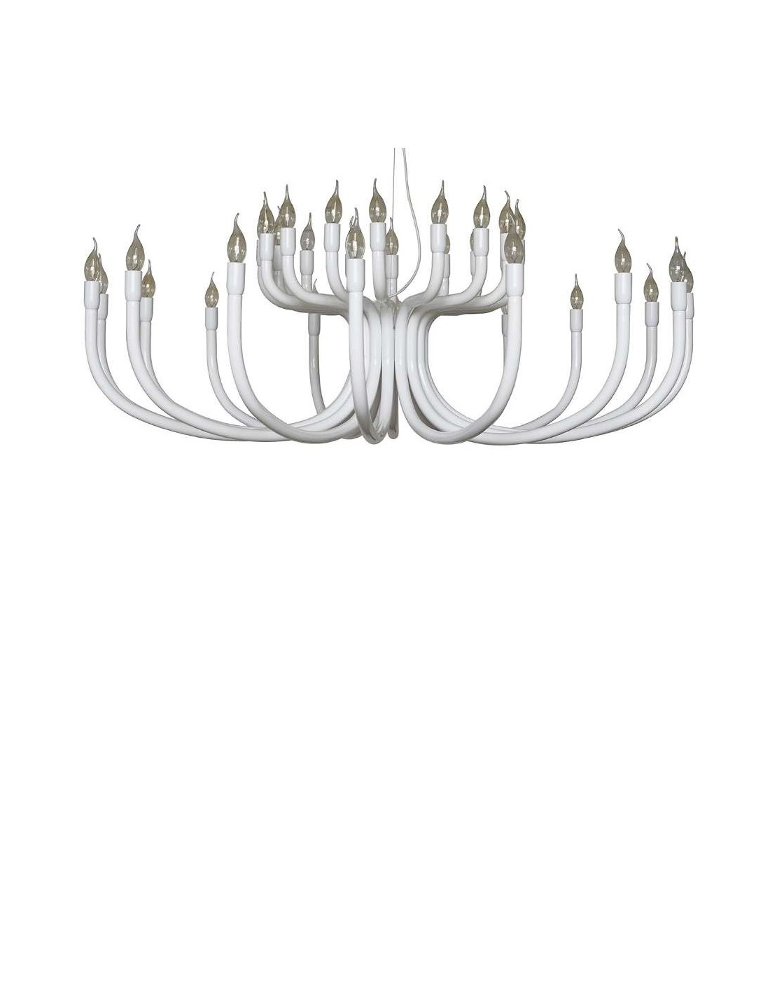 Karman Snoob SE609AB INT lampada a sospensione in alluminio laccato bianco