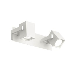 Ideal Lux Mouse AP2 : applique-spot avec diffuseurs orientables GU10