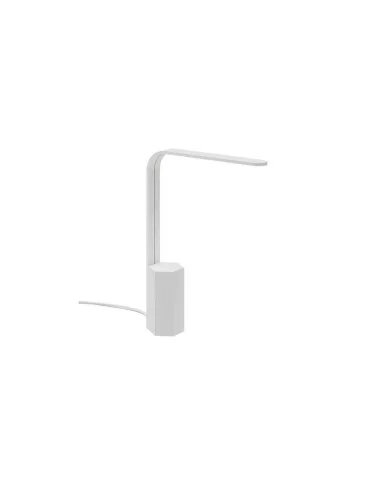 9010 5291 lampada da tavolo bianca