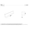 9010 2630C profilo cornice per strisce led