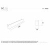 9010 2632C profilo mono emissione per strisce led
