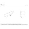 9010 2632D profilo mono emissione per strisce led