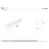 9010 2636A profilo cornice per strisce led