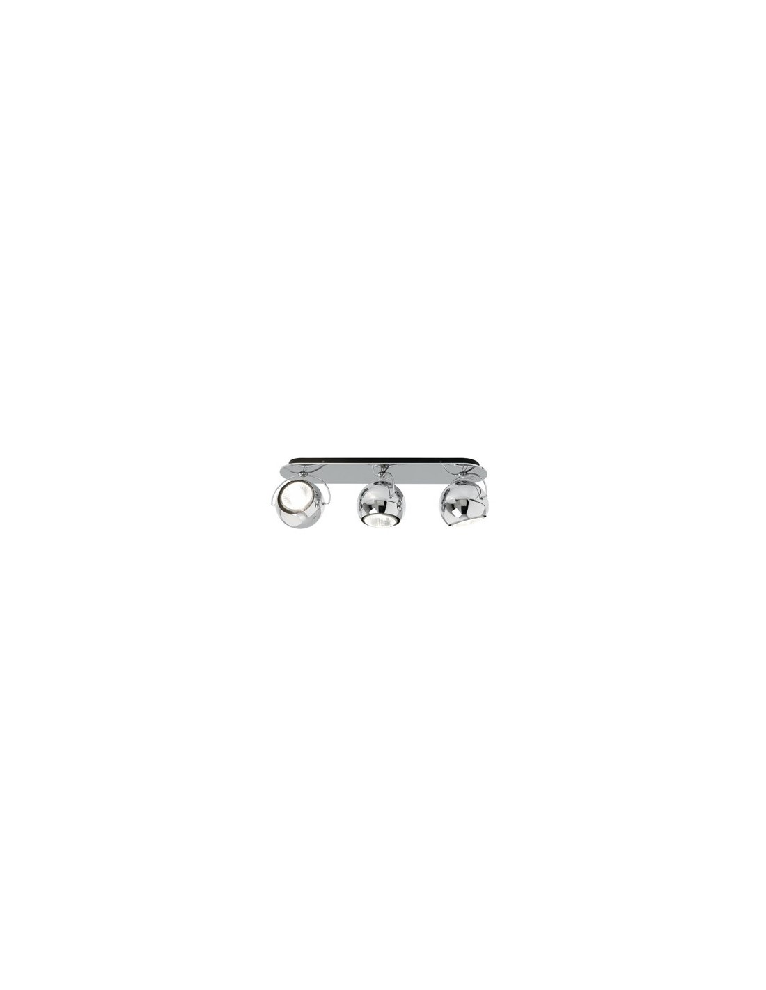 Fabbian Beluga Steel D57 G21 applique interno - plafoniera parete -  plafoniera da muro