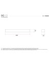 9010 5508A rosone da appoggio verniciabile