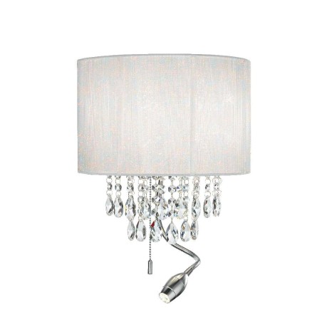 Ideal Lux Opera AP3 lampada da parete classica Led con paralume e braccio flessibile